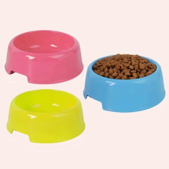 Bol multi-usages forme ronde pour chat, très haute qualité de couleurs différeentes