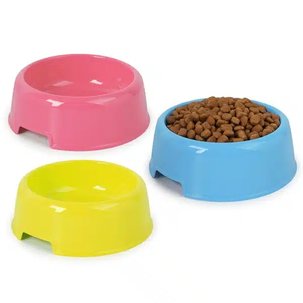 Bol multi-usages forme ronde pour chat, très haute qualité de couleurs différeentes