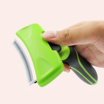 Brosse à poils vert pour chat vert très haute qualité
