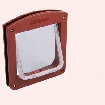 Chatière chat étanche en plastique à 4 voies, très pratique