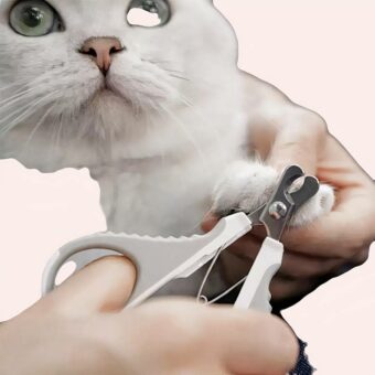 Coupe griffe tondeuse pour animaux blancs, bonne qualité