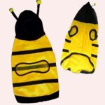 Déguisement abeille pour chat jaune et noir