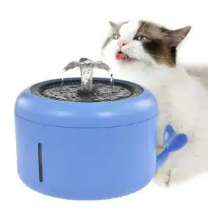 Fontaine à eau avec mouvement infrarouge de couleurs bleu, bonne qualité