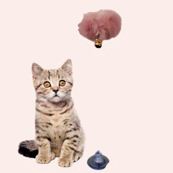 Jouet en peluche interactif pour chat très bonne qualité