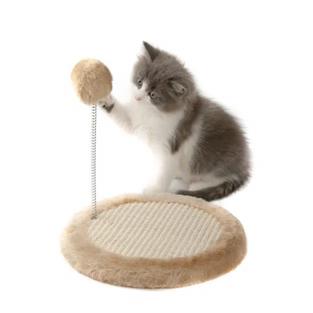 Griffoir chat en sisal en forme animal - Chatounette