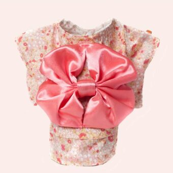 Kimono de style japonais pour chat avec un nœud, très confortable