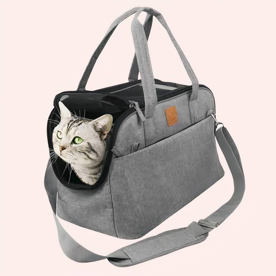 Sac de transport voyage pour chat Chatounette