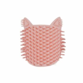 Brosse de massage avec cataire pour chat, confortable, bonne qualité, bleu et rose