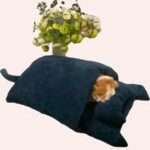 Sac de couchage doux pour chat