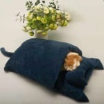 Sac de couchage doux pour chat