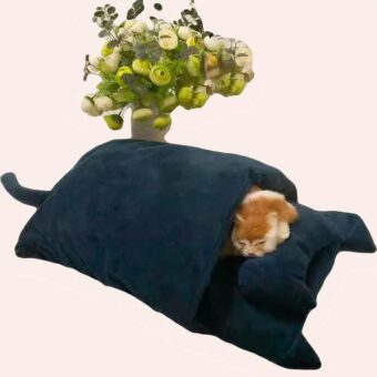 Sac de couchage doux pour chat