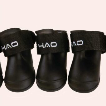 Bottes en silicone couleurs unies pour chats