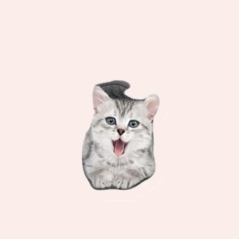 Sac de couchage couleur unie pour chat, couleurs gris, très confortable