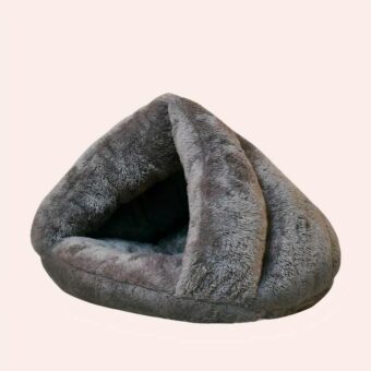 Sac de couchage pour chat gris