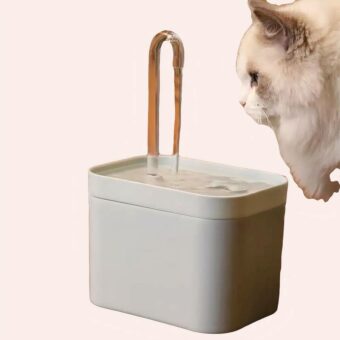 Fontaine à Eau dynamique pour Chat, très haute qualité de couleur blanche