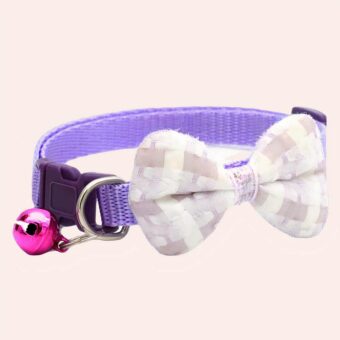 Nœud papillon adorable réglable pour chat