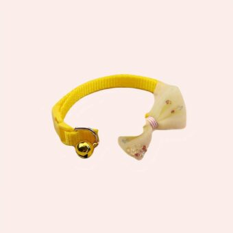 Nœud papillon en tulle réglable pour chat