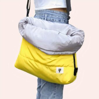 Sac à bandoulière moderne pour chat