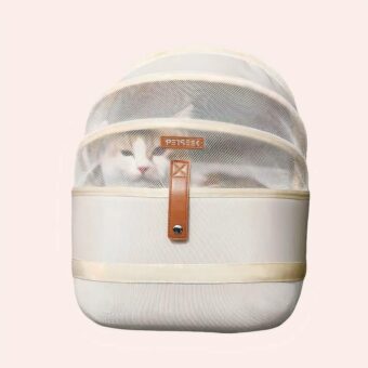 Sac à dos de transport élégant et moderne pour chats