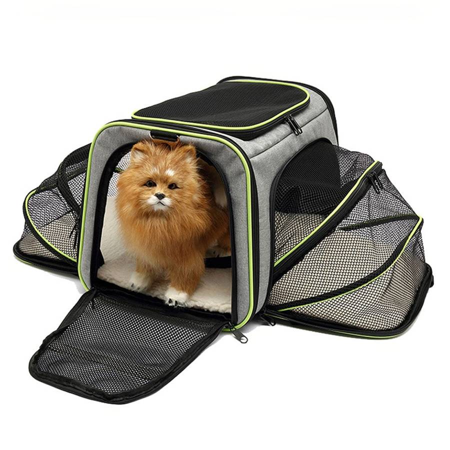 Sac de transport pliable pour chat